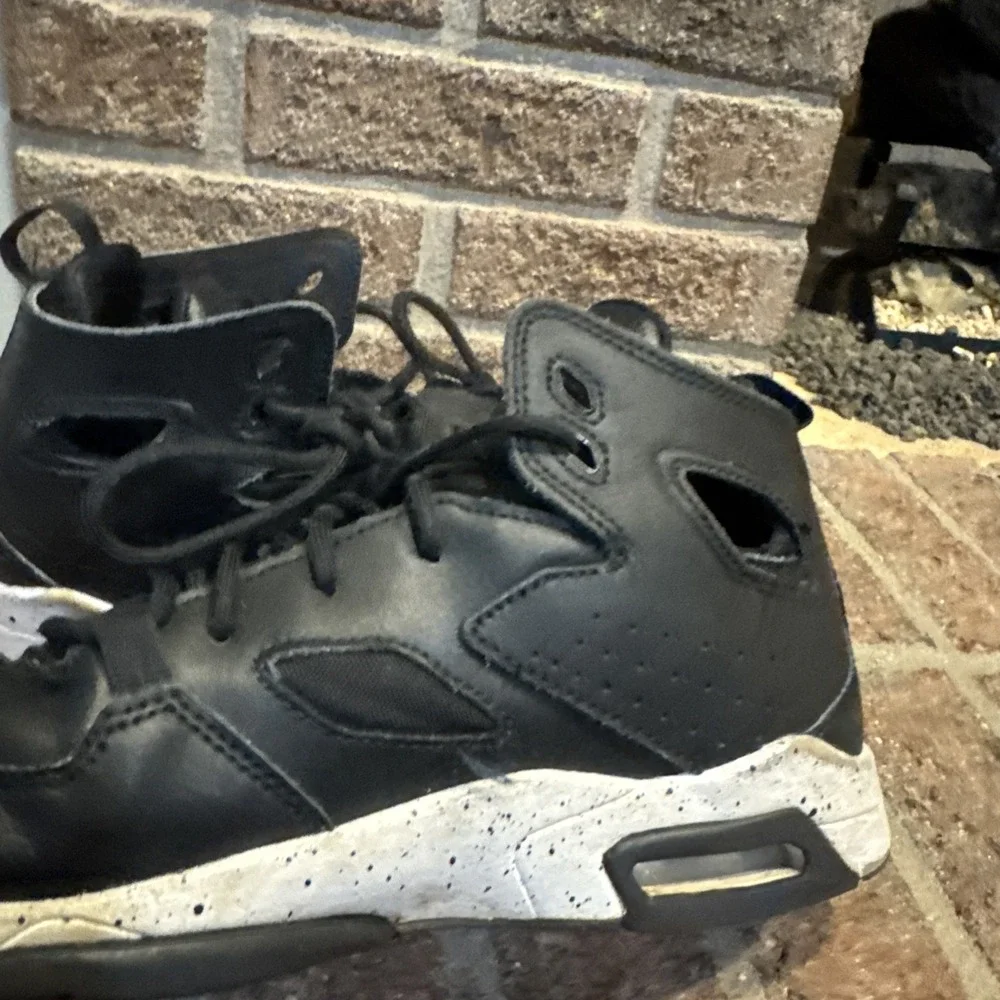 Nike Air Jordan Flight Club 91 GS Size 5.5Y‎ Black White DM1685 001 Shoes #0062